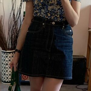 Eve Denim A-line Tallulah Mini Skirt